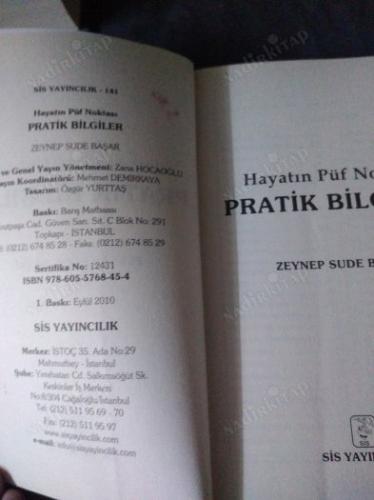 HAYATIN PÜF NOKTASI PRATİK BİLGİLER