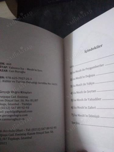 Yalnızca İsa ( Mesih'in Sırrı )