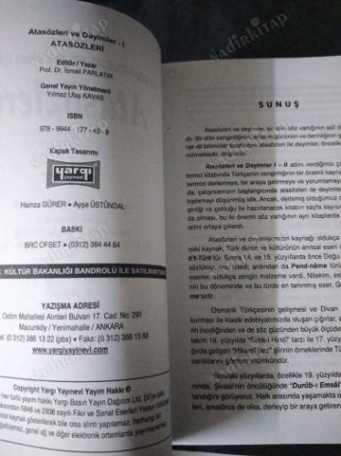 TDK ATASÖZLERİ