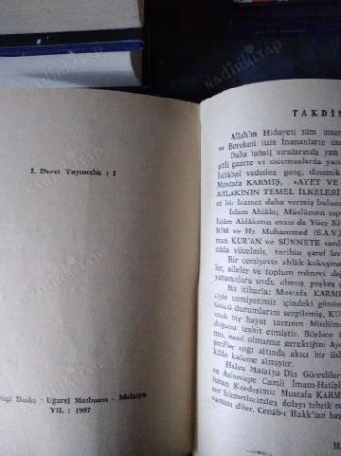 İSLAM AHLAKININ TEMEL İLKELERİ