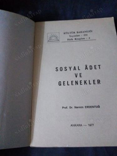 SOSYAL ADET VE GELENEKLER