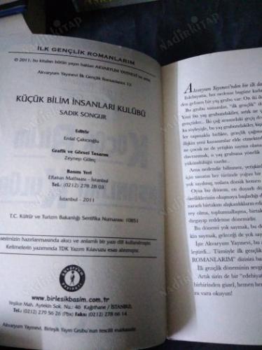 KÜÇÜK BİLİM İNSANLARI KULÜBÜ
