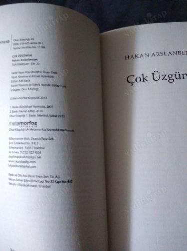 ÇOK ÜZGÜNÜM