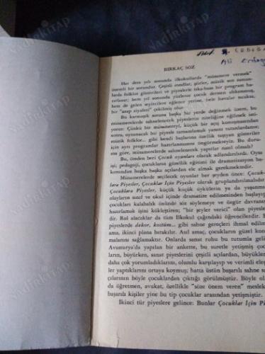 Çocuklara ve Çocuklar İçin  SEÇME PİYESLER