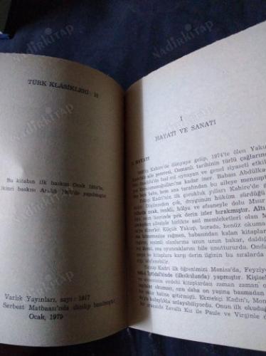 YAKUP KADRİ KARAOSMANOĞLU / HAYATI SANATI ESERİ