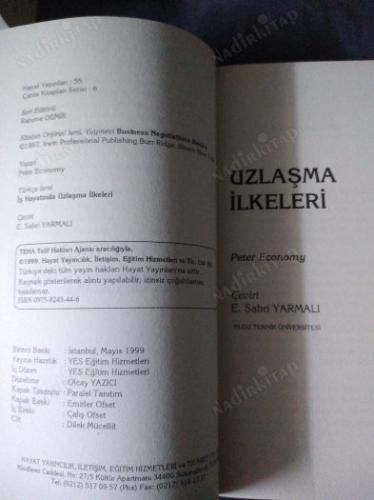 Uzlaşma İlkeleri