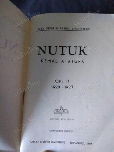 NUTUK CİLT 2 1920-1927