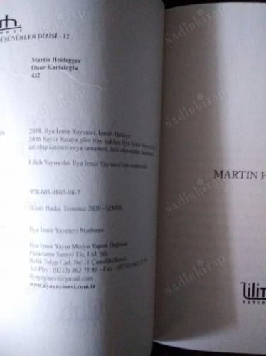 Martın Heıdegger
