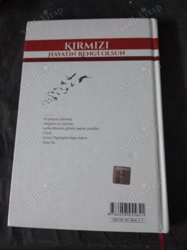 Kırmızı HAYATIN RENGİN OLSUN
