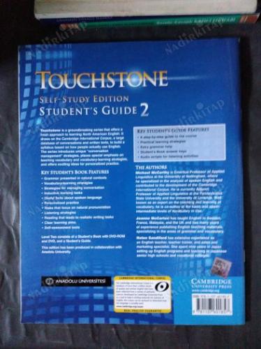 TOUCHSTONE 2 (SELF - STUDY EDITION) STUDENT'S GUIDE
