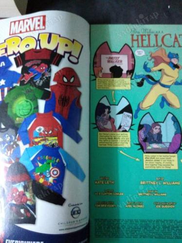 Hellcat #9 NM Vs Hellstrom and Mad Dog Marvel Comics **18