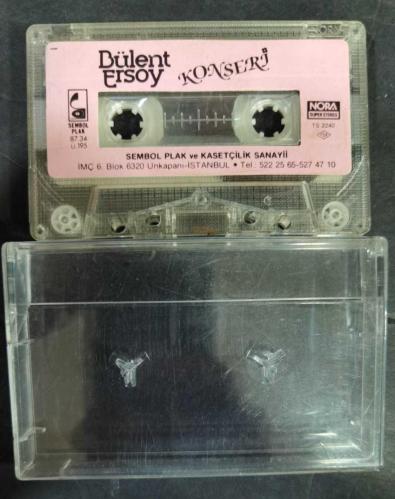 KARTONETİ YOKTUR * SADECE KASET * BÜLENT ERSOY KONSERİ * KASET