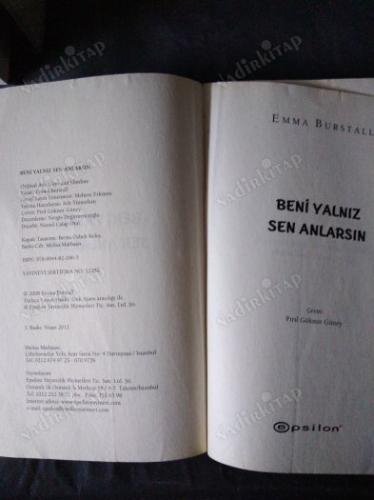 BENİ YALNIZ SEN ANLARSIN