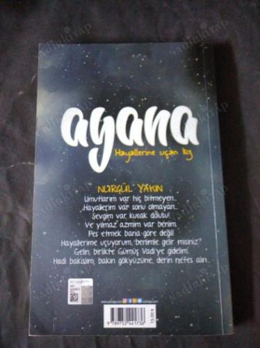 AYANA HAYALLERİNE UÇAN KIZ(İMZALI)