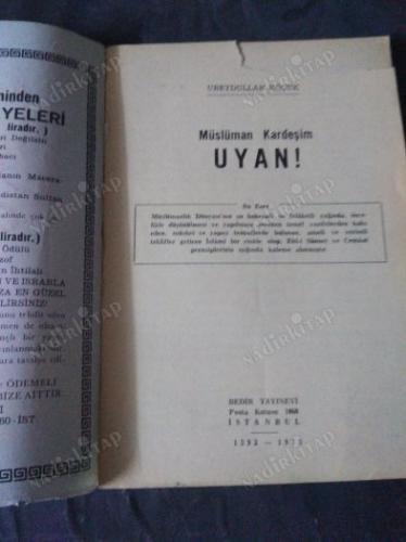 MÜSLÜMAN KARDEŞİM UYAN
