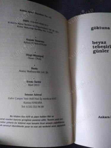 BEYAZ TEBEŞİRLİ GÜNLER