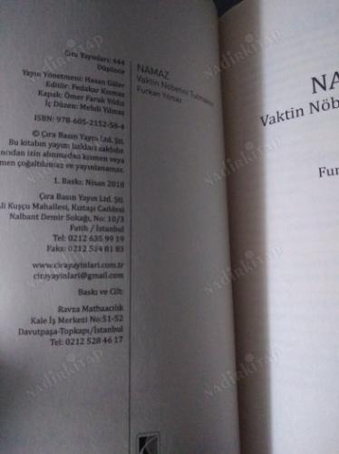 NAMAZ VAKTİN NÖBETİNİ TUTMAKTIK