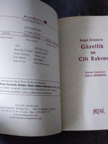 Doğal Ürünlerle Güzellik ve Cilt bakımı
