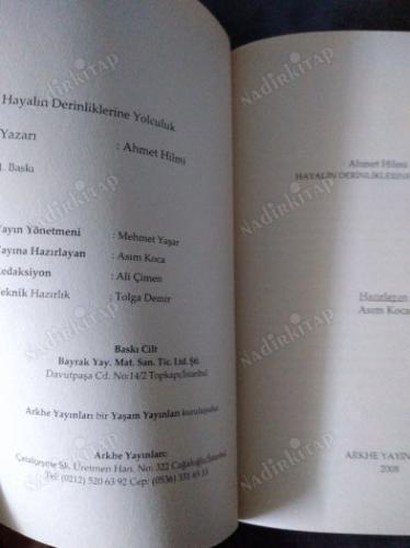 HAYALİN DERİNLİKLERİNE YOLCULUK