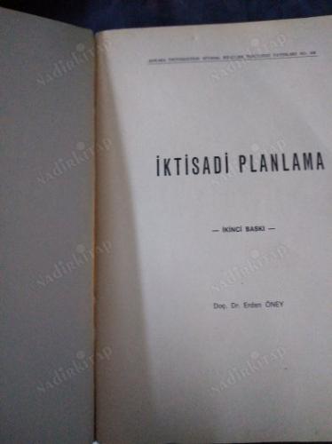 İKTİSADİ PLANLAMA