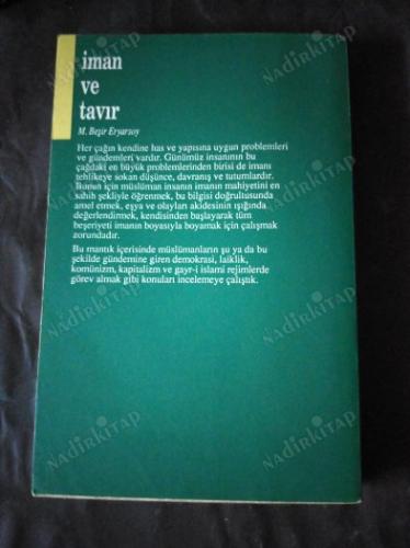 İMAN VE TAVIR