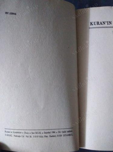 KURAN'IN İÇİNDEKİLER (DİZİN) CEP BOY