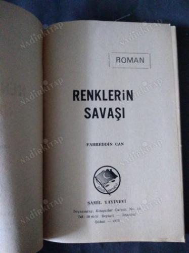 RENKLERİN SAVAŞI