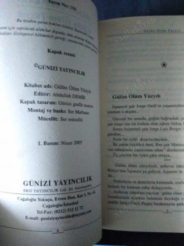 GÜLÜN ÖLÜM YÜZYILI