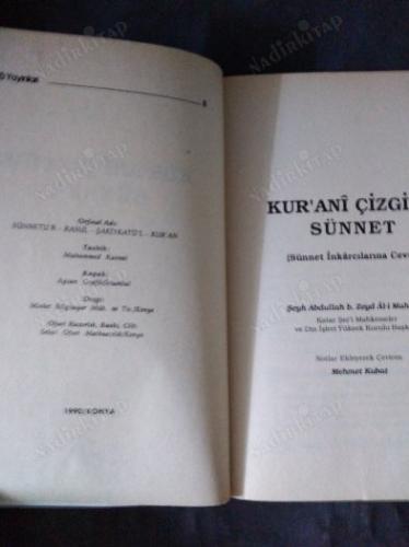 Kur'anı Çizgide Sünnet - Sünnet İnkarcılarına Cevap