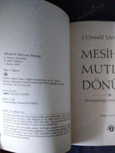 Mesih'in Mutlak Dönüşü