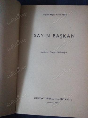 Sayın Başkan