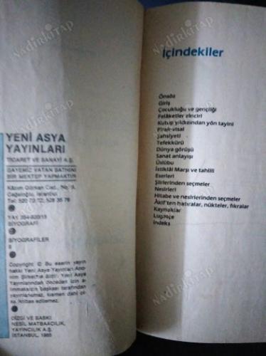 Mehmed Akif Hayatı Sanatı Mücadelesi