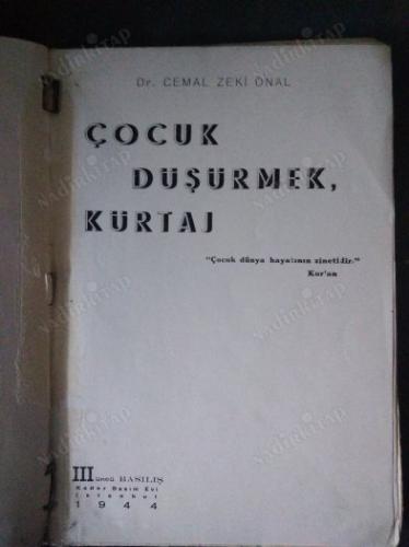 ÇOCUK DÜŞÜRMEK