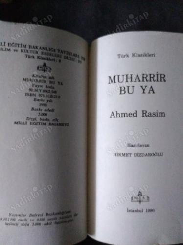 MUHARRİR BU YA