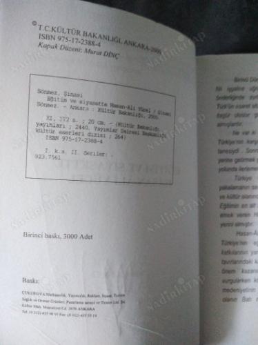 EĞİTİM VE SİYASETTE HASAN ALİ YÜCEL