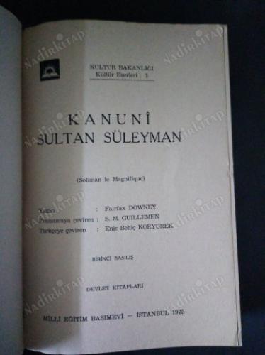 KANUNİ SULTAN SÜLEYMAN