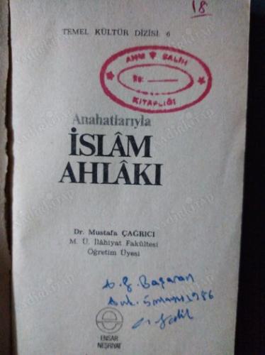 ANA HATLARIYLA İSLAM AHLAKI