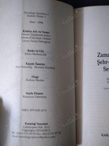 ZAMAN TÜNELİNDE ŞEHR-İ İSTANBUL'UN SEYİR DEFTERİ