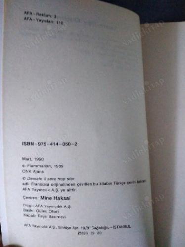 YARIN ÇOK STAR OLACAK