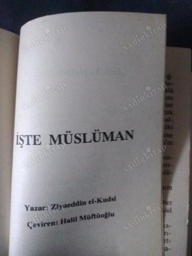 İŞTE MÜSLÜMAN