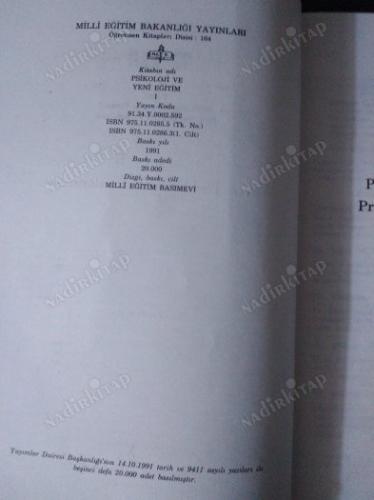 PSİKOLOJİ VE YENİ EĞİTİM (2 CİLT TAKIM )