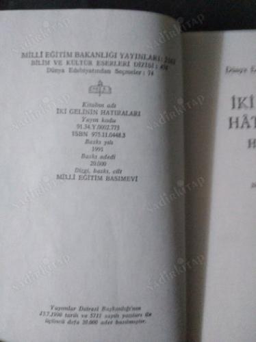 İKİ GELİNİN HATIRALARI