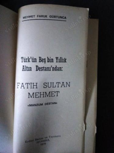 Türkün 5000 Yıllık Altın Destanından Fatih Sultan Mehmet