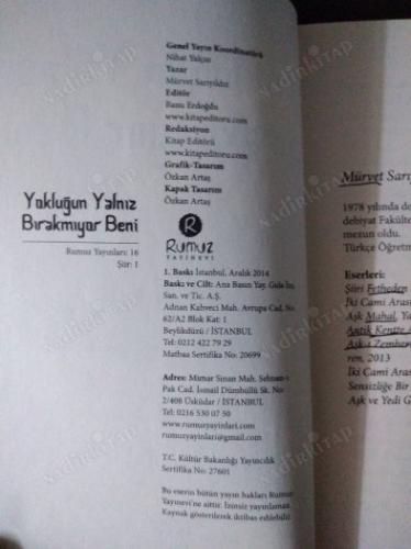 YOKLUĞUN YALNIZ BIRAKMIYOR BENİ