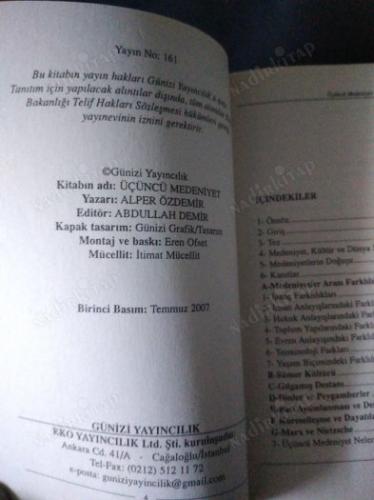 ÜÇÜNCÜ MEDENİYET