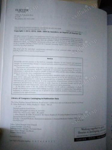 The Johns Hopkins İnternal Medicine Board Review Fourth Edition