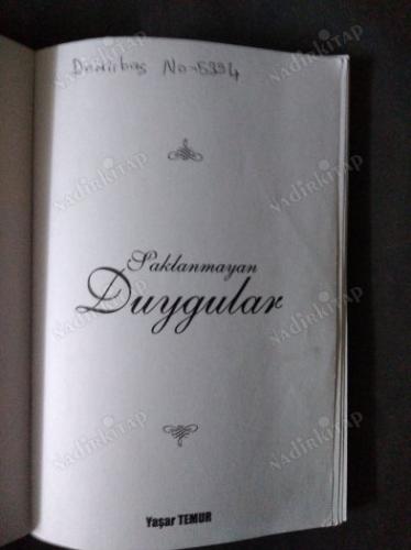 SAKLANMAYAN DUYGULAR