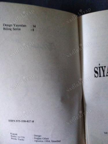 SİYASET BİLİNCİ