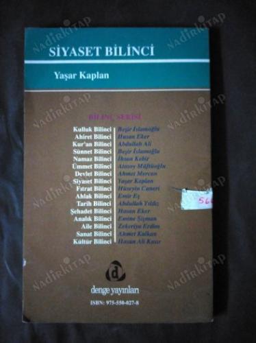 SİYASET BİLİNCİ