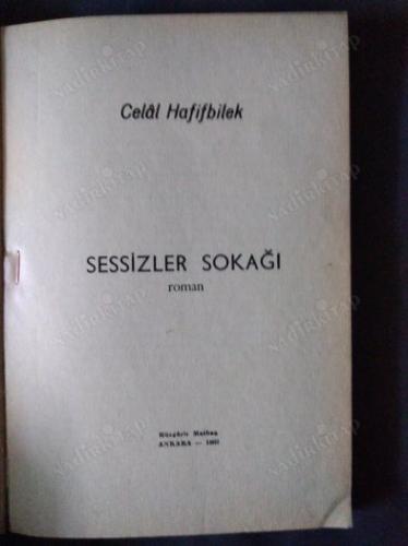 SESSİZLER SOKAĞI
